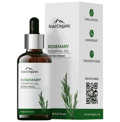 Aravi Organic Rosemary Essential Oil