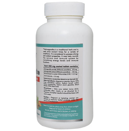 Way2Herbal Ashwagandha Stress Management Tablet