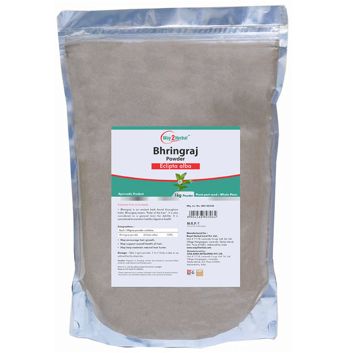 Way2Herbal Bhringraj Powder - Classic Derma