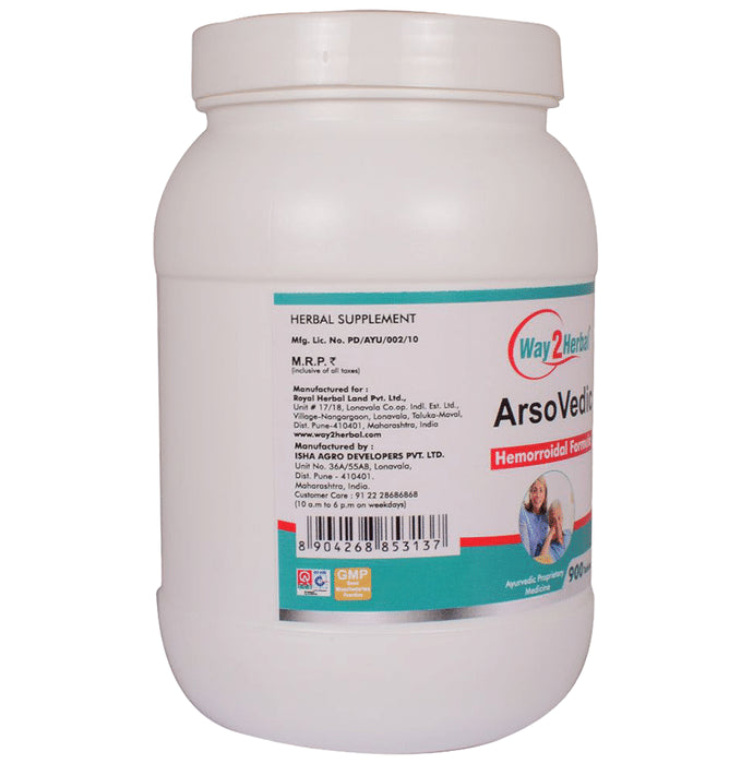 Way2Herbal Hemorroidal Formula Arsovedic Tablet