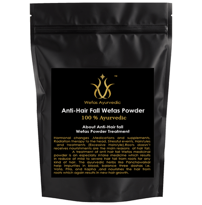 Wefas Ayurvedic Anti-Hair Fall Wefas Powder - Classic Derma
