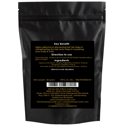 Wefas Ayurvedic Anti-Hair Fall Wefas Powder