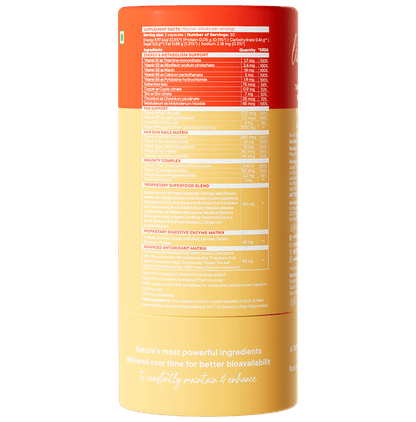 Wellbeing Nutrition Slow Multi + Omega for Her Multivitamin Vegan omega-3 oil, B-complex Capsule