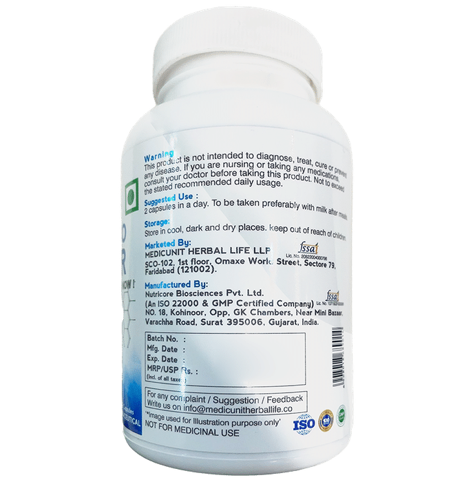 Wellnow Men's Testo Booster Capsules for Stamina, Focus & Stress (60 Each)
