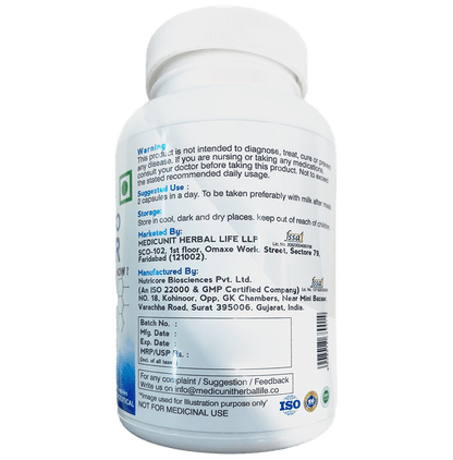 Wellnow Men's Testo Booster Capsules for Stamina, Focus & Stress (60 Each)