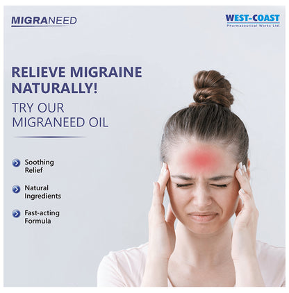 West-Coast Migraneed Migraine Oil