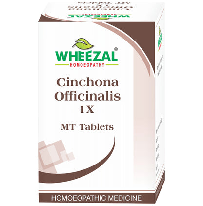 Wheezal Cinchona Officinalis 1X MT Tablet - Classic Derma