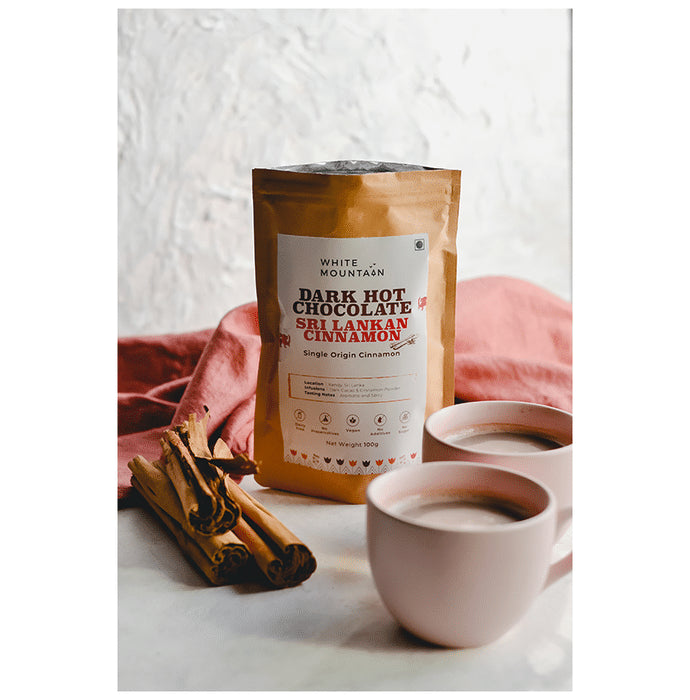 White Mountain Dark Hot Chocolate Sri Lankan Cinammon