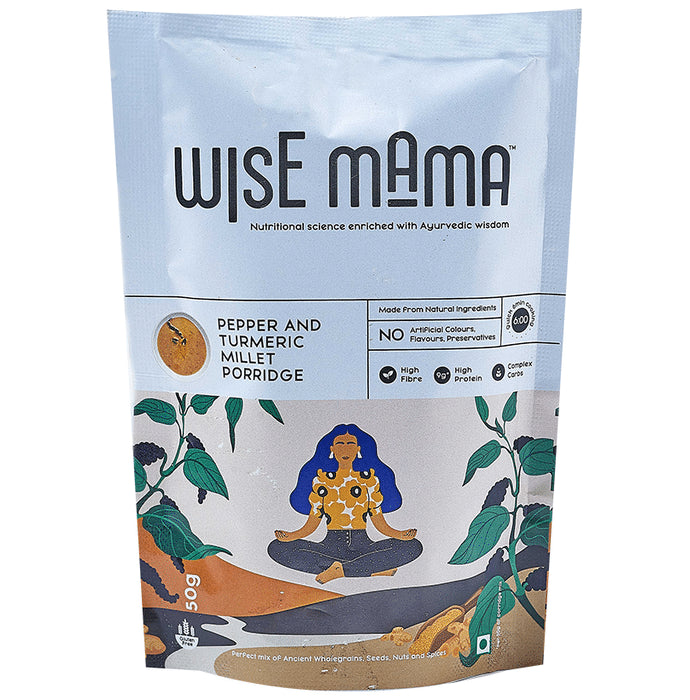Wise Mama Pepper and Turmeric Millet Porridge - Classic Derma