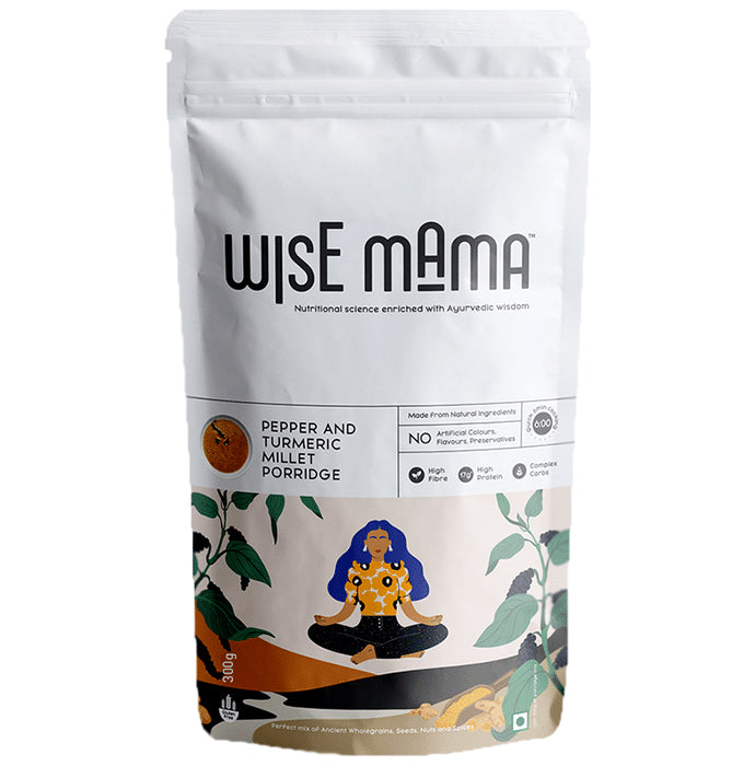 Wise Mama Pepper and Turmeric Millet Porridge - Classic Derma