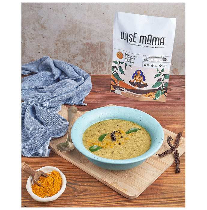 Wise Mama Pepper and Turmeric Millet Porridge