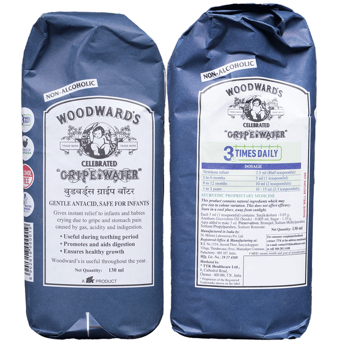 Woodward's Gripe Water | Gentle Antacid for Infants - Classic Derma
