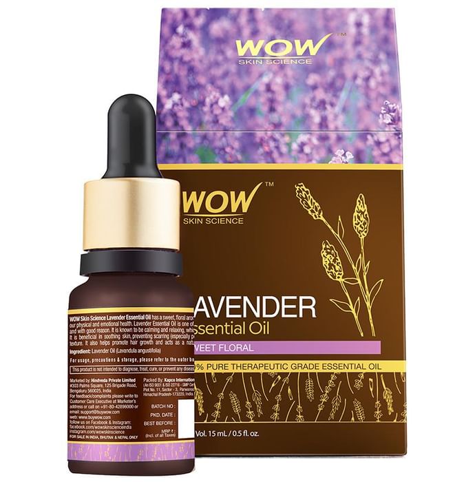 WOW Skin Science Lavender Essential Oil
