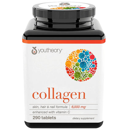 Youtheory Collagen Tablet for Hair, Skin & Nails - Classic Derma