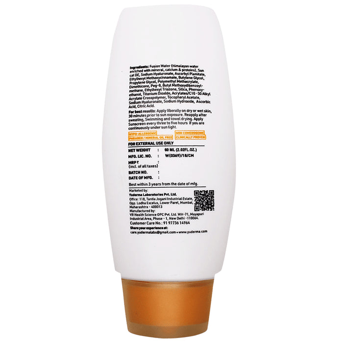 Yuderma Eclipse Solaire 5x Protection Aqua Fusion Cream (60ml Each)