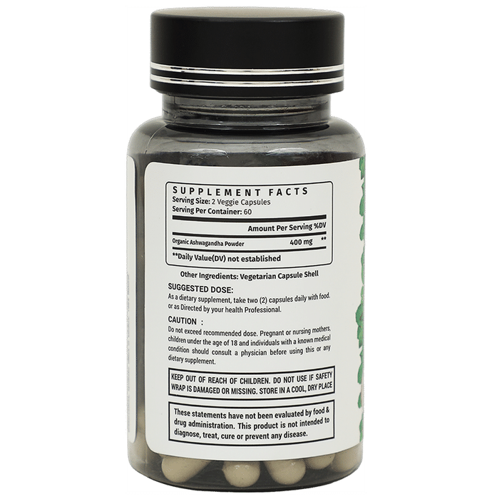 Yugo India Organic Ashwagandha Capsule