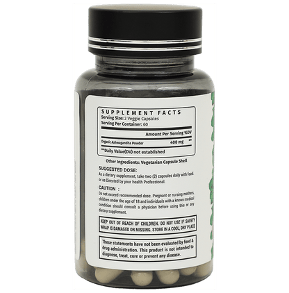 Yugo India Organic Ashwagandha Capsule
