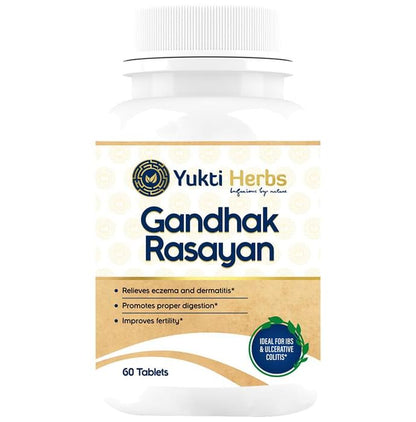 Yukti Herbs Gandhak Rasayana Tablet - Classic Derma