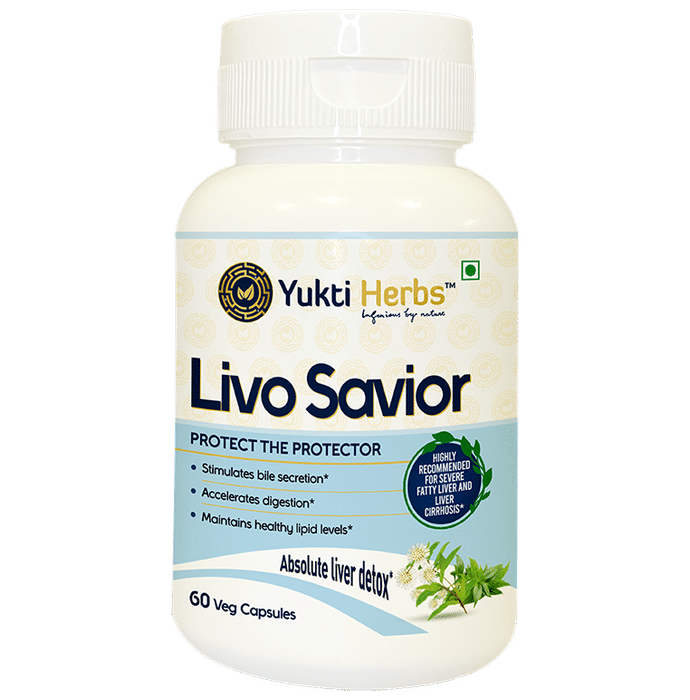 Yukti Herbs Livo Savior Veg Capsule - Classic Derma