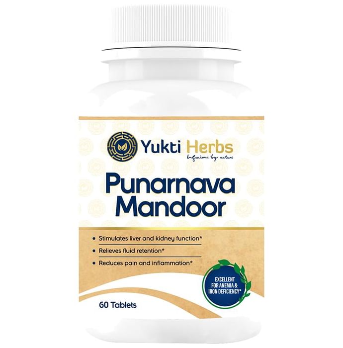Yukti Herbs Punarnava Mandoor Tablet - Classic Derma