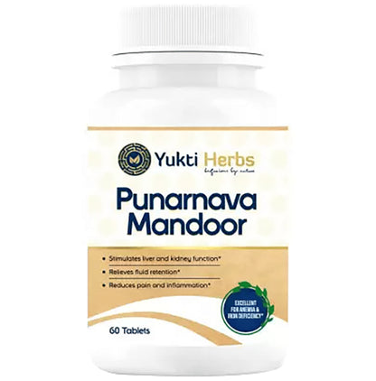 Yukti Herbs Punarnava Mandoor Tablet (60 Each)