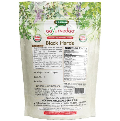 Zaarah Herbals Aayurvedaa 100% Black Harde