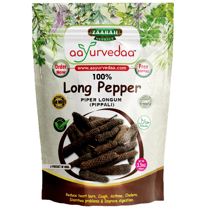 Zaarah Herbals Aayurvedaa 100% Long Pepper - Classic Derma
