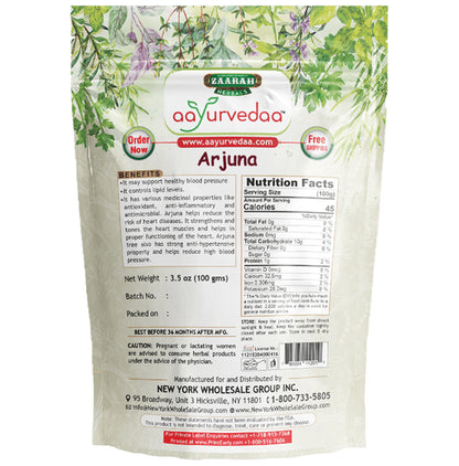 Zaarah Herbals Aayurvedaa Arjuna