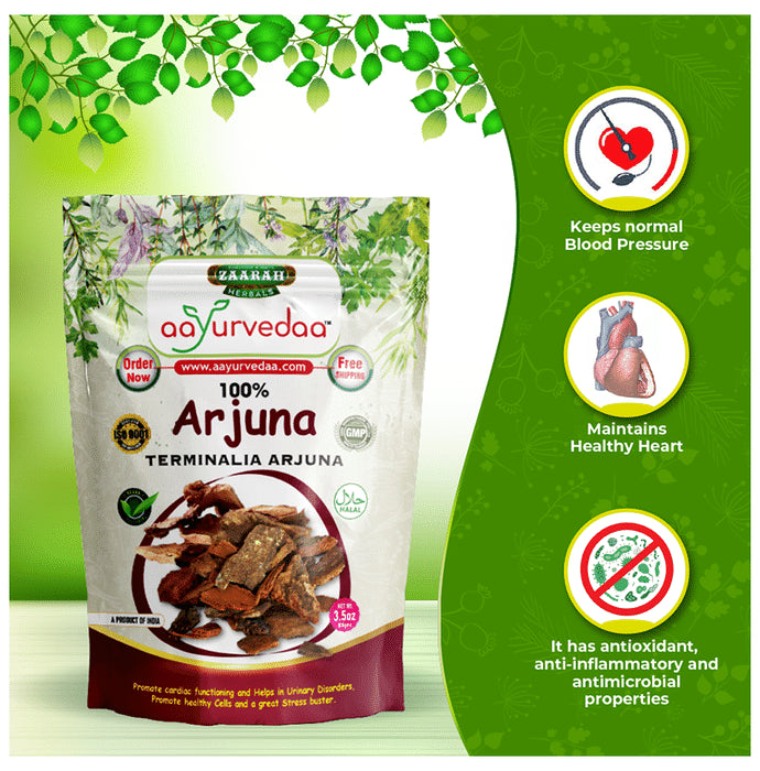 Zaarah Herbals Aayurvedaa Arjuna