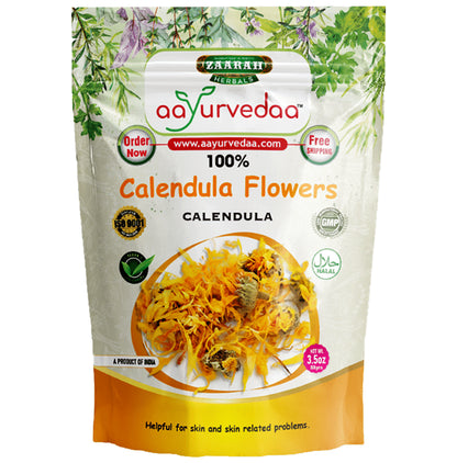Zaarah Herbals Aayurvedaa Calendula Flower - Classic Derma