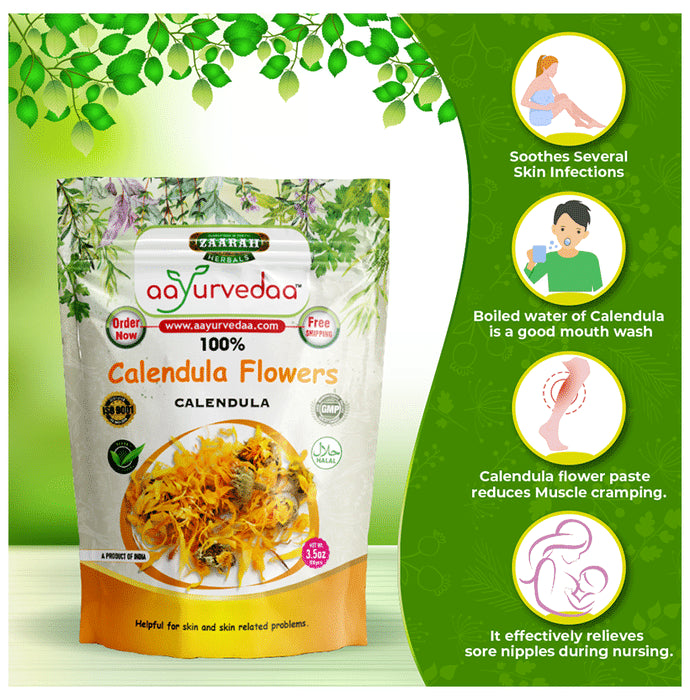 Zaarah Herbals Aayurvedaa Calendula Flower