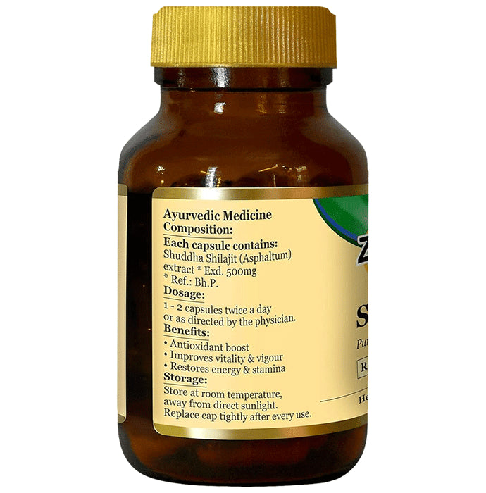 Zandu Shilajit Capsule for Energy & Stamina