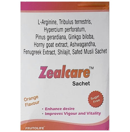 Zealcare Sachet Orange Sugar Free - Classic Derma