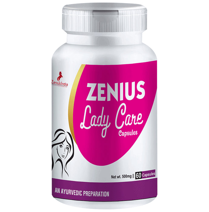 Zenius Lady Care Capsule for Leucorrhoea/White Discharge - Classic Derma