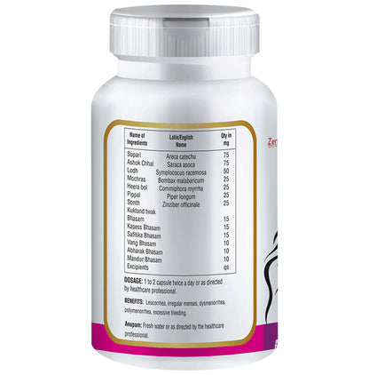 Zenius Lady Care Capsule for Leucorrhoea/White Discharge