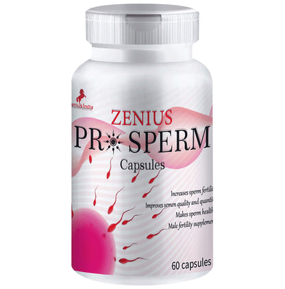 Zenius Pro Sperm Capsules | for Improve Sperm Count - Classic Derma