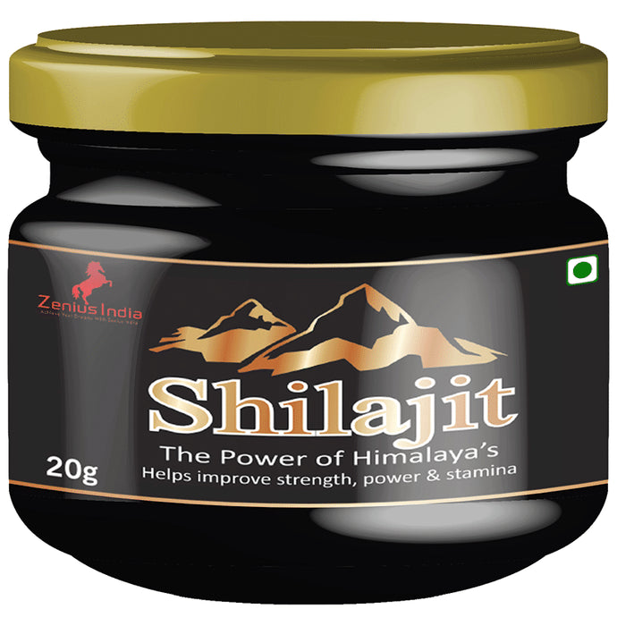 Zenius Shilajit Resin | Helps Improves Power Strength & Stamina - Classic Derma