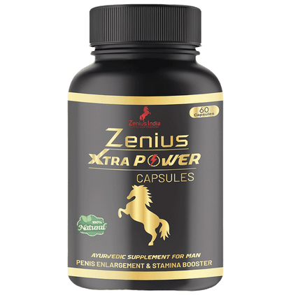Zenius Xtra Power Capsules | for Penis Enlargement & Stamina Booster - Classic Derma