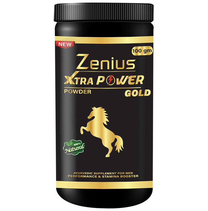 Zenius Xtra Power Gold Powder | for Performance & Stamina Booster - Classic Derma