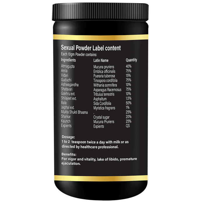 Zenius Xtra Power Gold Powder | for Performance & Stamina Booster
