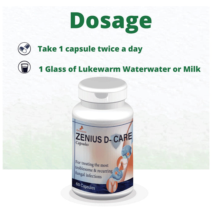 Zenius Zenius D-Care Capsule for Variety of Fungal Infections