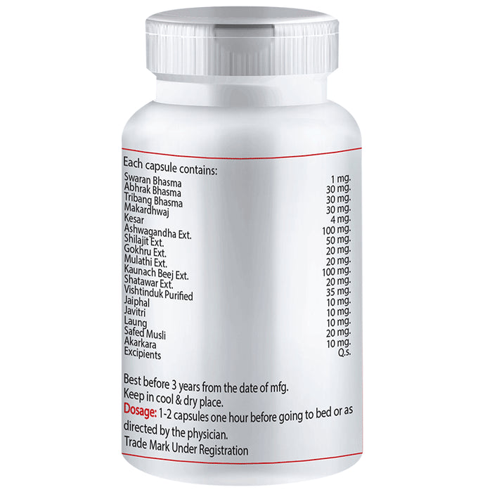 Zenius Zinga Lala Capsules | Improves Strength & Stamina for Age 35-50yrs