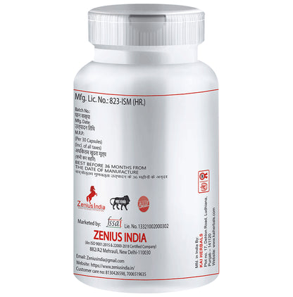 Zenius Zinga Lala Capsules | Improves Strength & Stamina for Age 35-50yrs