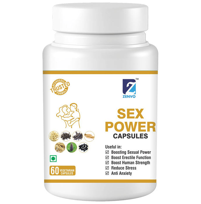 Zenvo Sex Power Vegetarian Capsule - Classic Derma