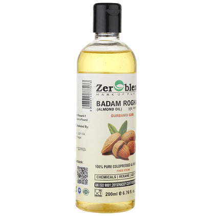 Zeroblend Badam Roghan Gurbandi Giri Almond Oil