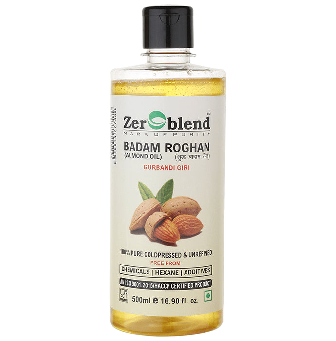 Zeroblend Badam Roghan Gurbandi Giri Almond Oil - Classic Derma