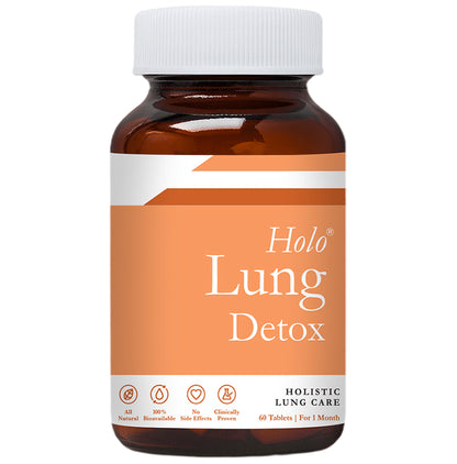 Zeroharm Sciences Holo Lung Detox Tablet - Classic Derma