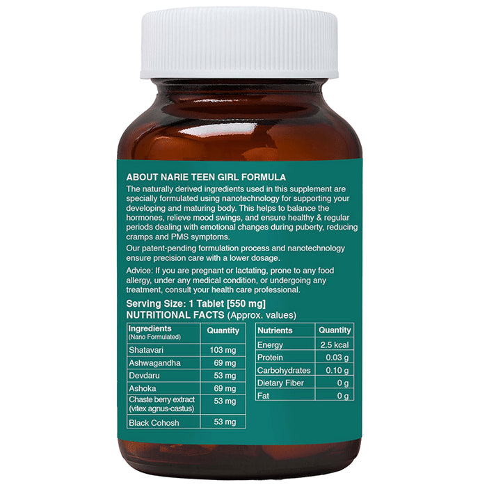 Zeroharm Sciences Narie Teen Girl Formula Tablet