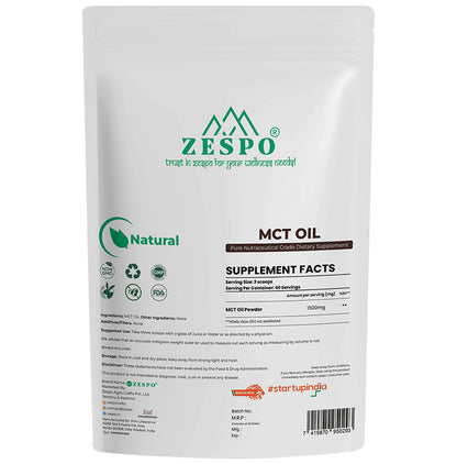 Zespo MCT Oil Powder with Prebiotic Fiber