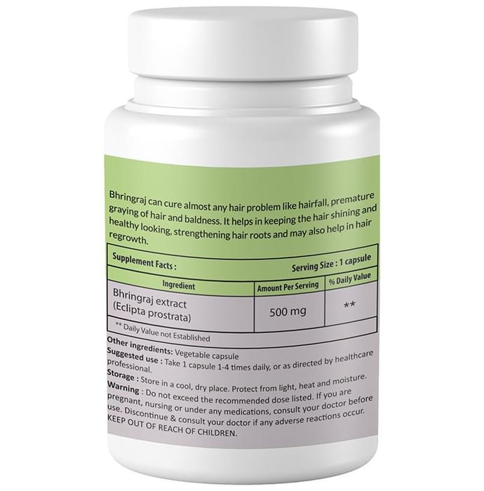 Zinnia Wellness Bhringraj Extract Veggie Capsule